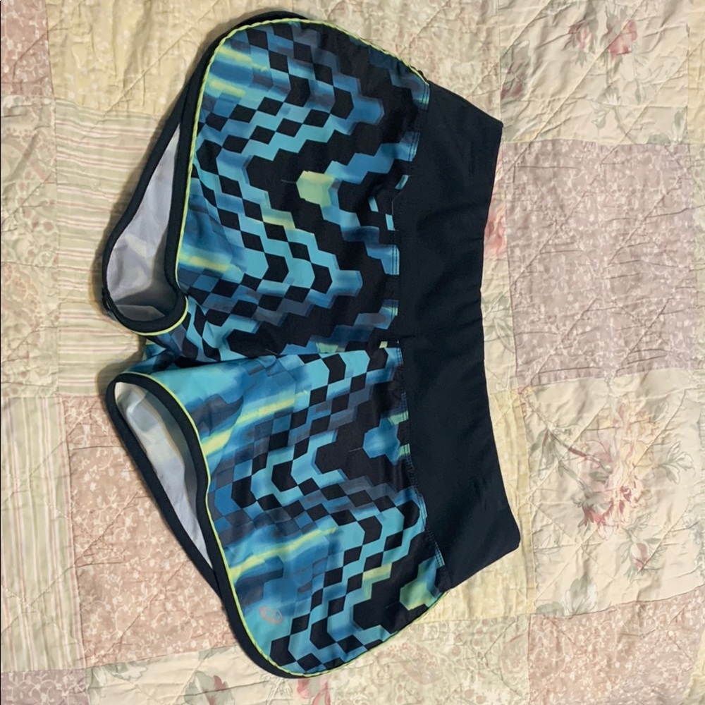 ASICS Patterned Athletic Shorts